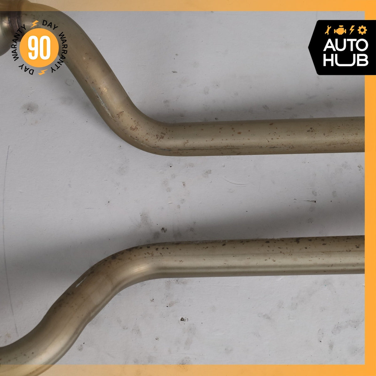 Mercedes W212 E350 RWD Engine Exhaust Downpipe Set OEM 70k - photo 15