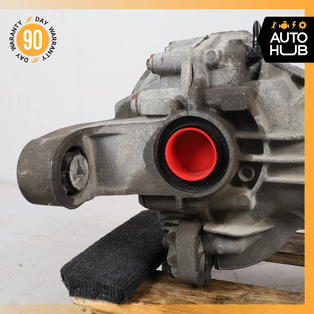 11-16 Porsche Panamera 970 4 3.6L V6 Rear Differential Diff Axle Carrier OEM 68k - photo 5