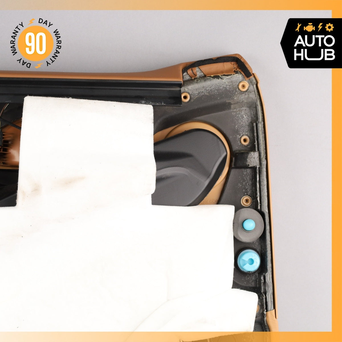 03-06 Porsche Cayenne 955 Front Right Side Interior Door Panel Leather Beige OEM - photo 15
