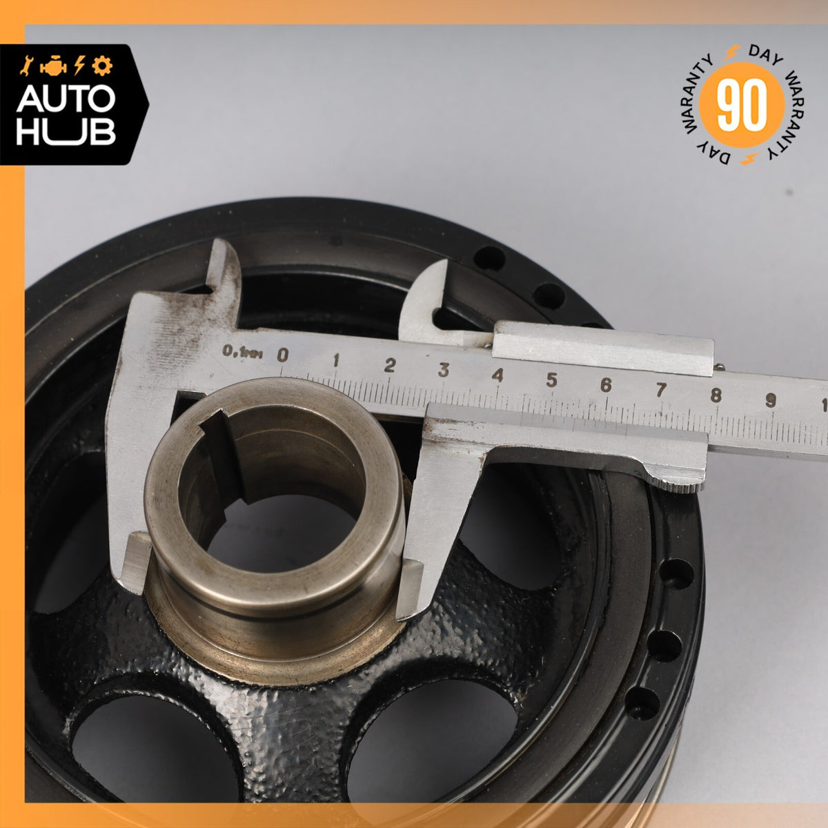 Mercedes W211 E320 BlueTec Diesel Engine Motor Crankshaft Vibration Damper OEM - photo 4