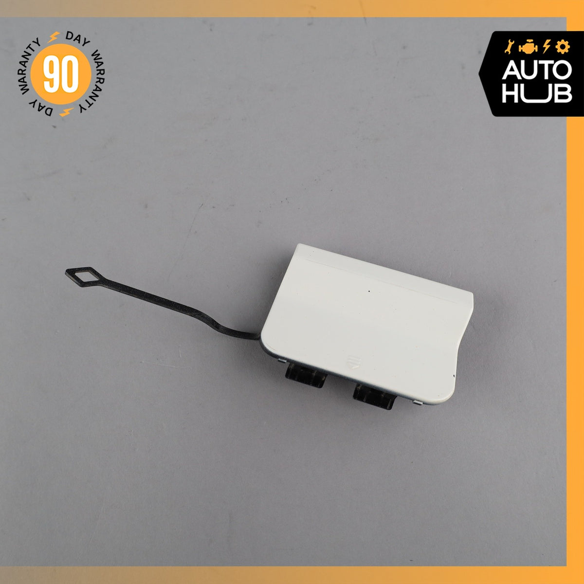 12-14 Mercedes W204 C250 C350 Sport Rear Bumper Tow Hook Hitch Cover Lid OEM - photo 1