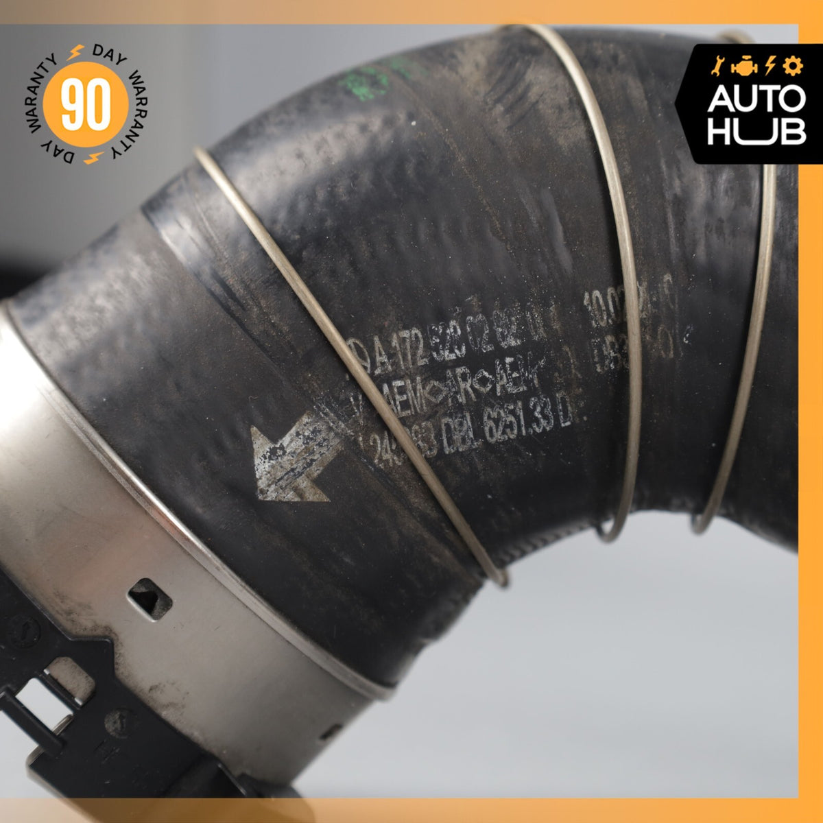 12-15 Mercedes R172 SLK250 M271 Intercooler Hose Right Side 1725280282 OEM 40k - photo 6