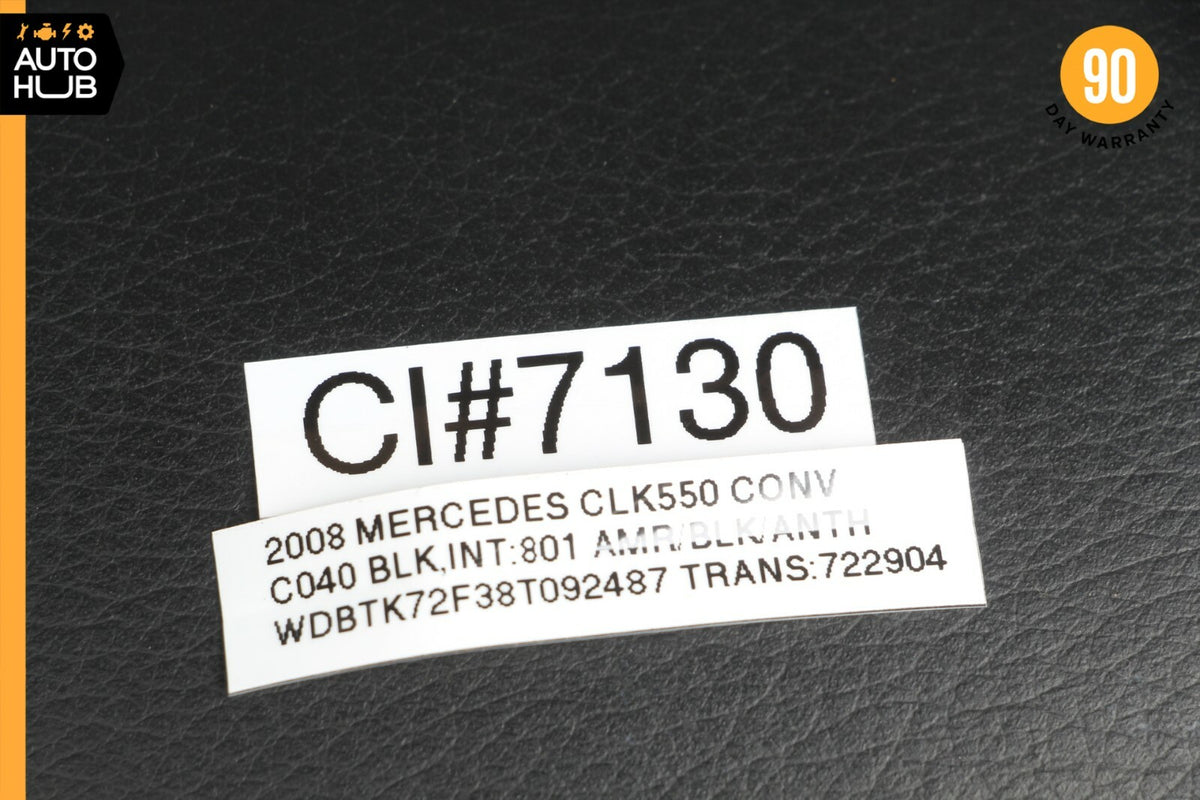 06-09 Mercedes W209 CLK550 CLK350 Front Left / Right Seat Headrest Head Rest OEM - photo 9