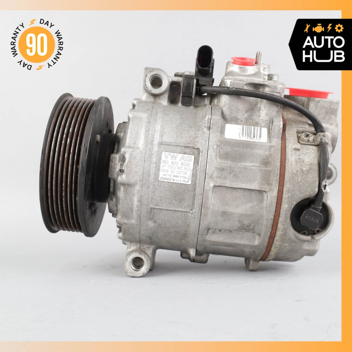 03-18 Bentley Continental GT GTC A/C Air Conditioning Compressor OEM 96k - photo 8