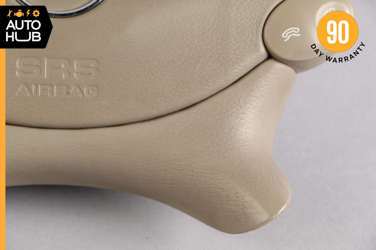 Mercedes R230 SL500 SL55 AMG CLK500 E350 Steering Wheel Airbag Air Bag Beige OEM - photo 5