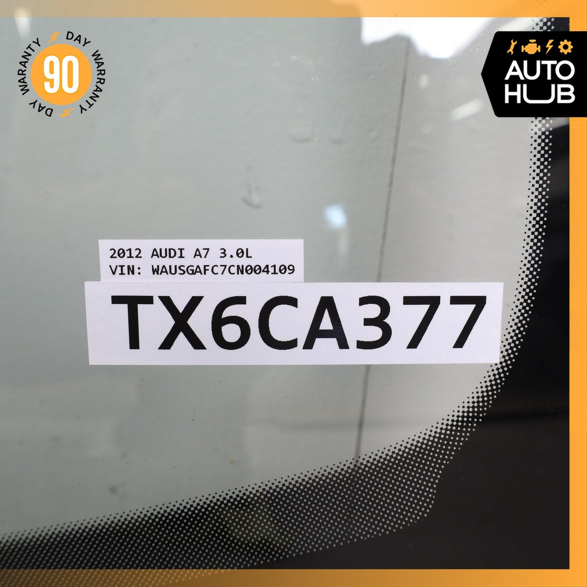 2012 Audi 4G8 A7 Front Window Windshield Glass 4G8845099B OEM - photo 18