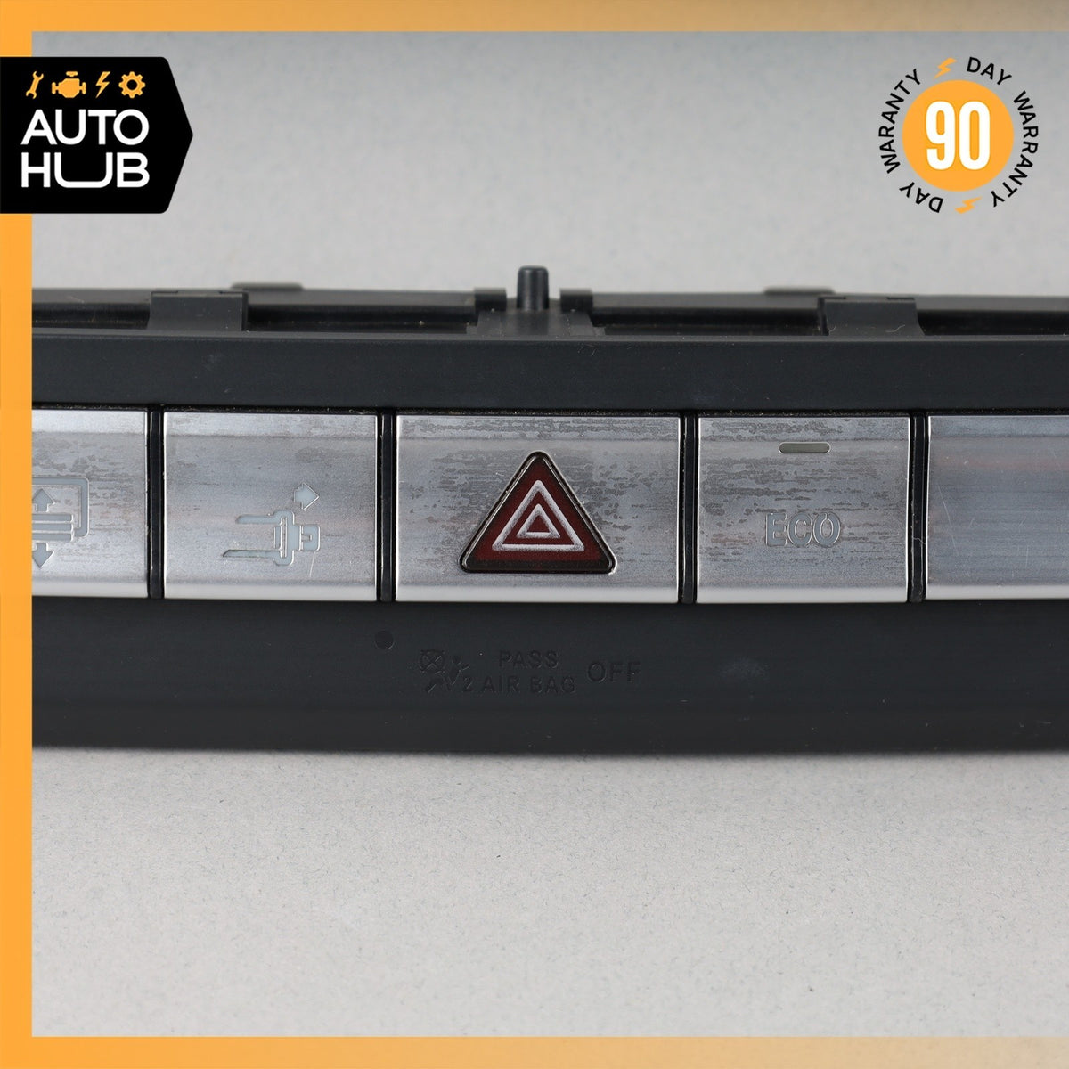 Mercedes W207 E350 Hazard Seat Belt Roller Center Control Switch OEM - photo 3
