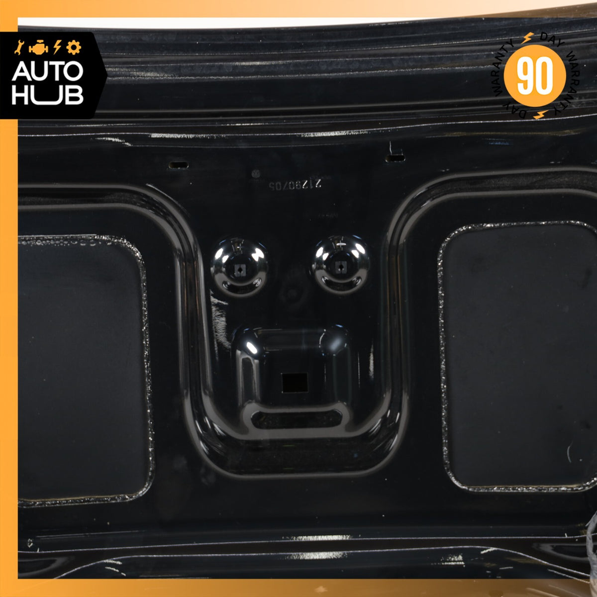 06-13 Bentley Continental Flying Spur Trunk Lid Panel Assembly Black OEM - photo 12