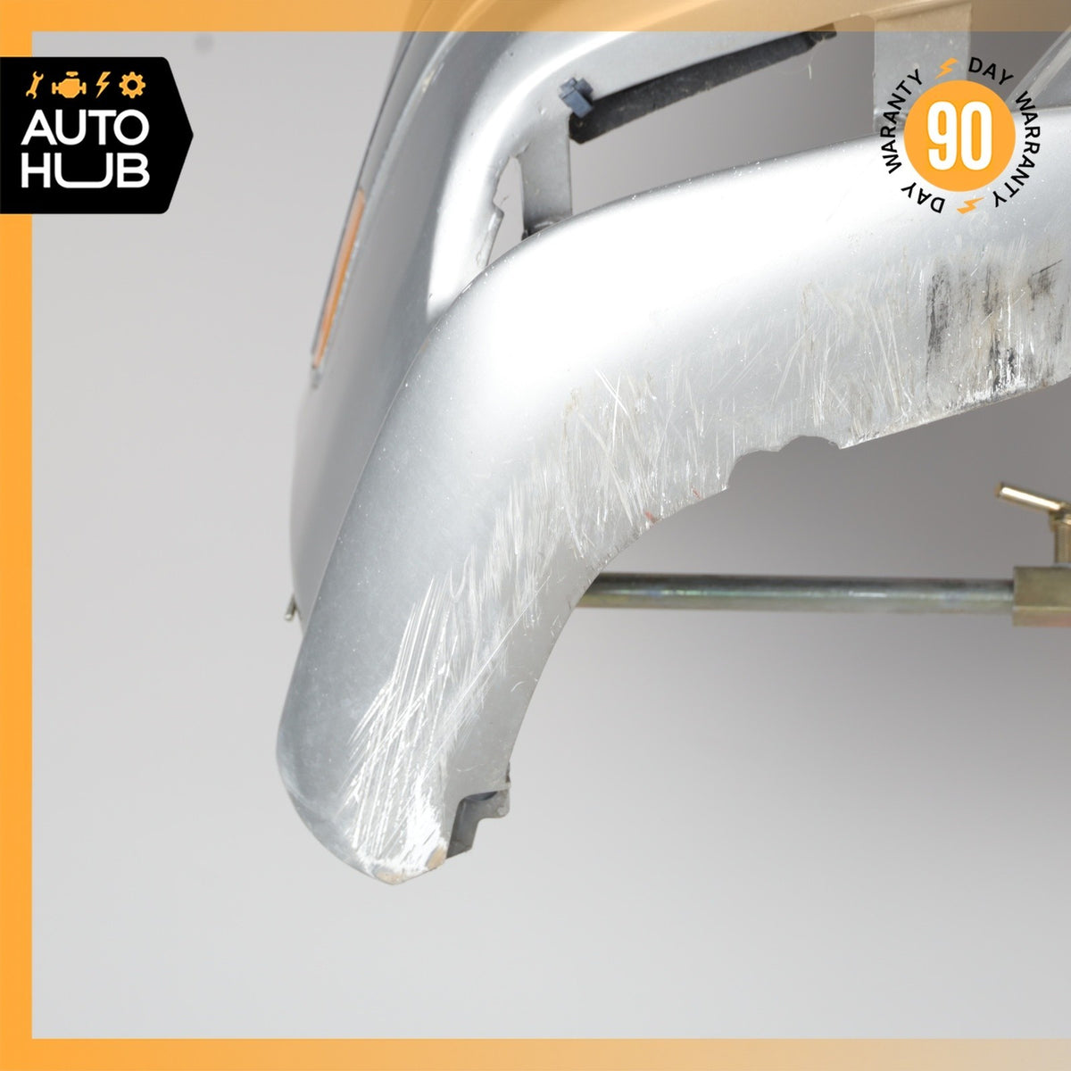 03-06 Mercedes W215 CL500 CL55 AMG Sport Front Bumper Cover Assembly Silver OEM - photo 12