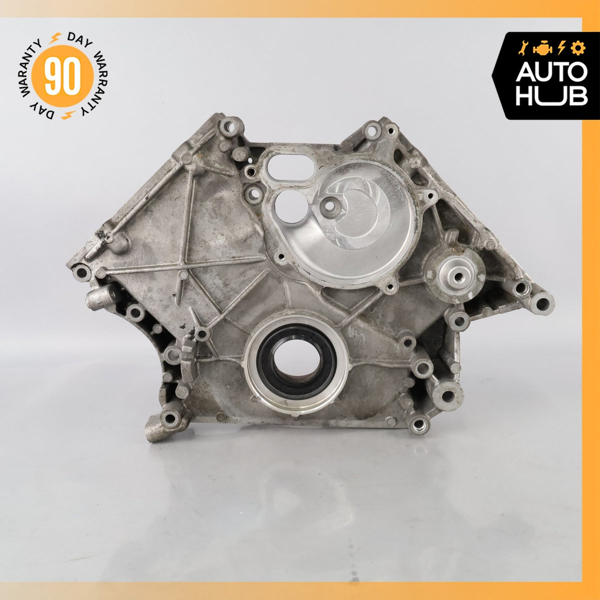 08-14 BMW E70 X5 X6 N63 4.4L V8 Engine Motor Timing Cover OEM - photo 1