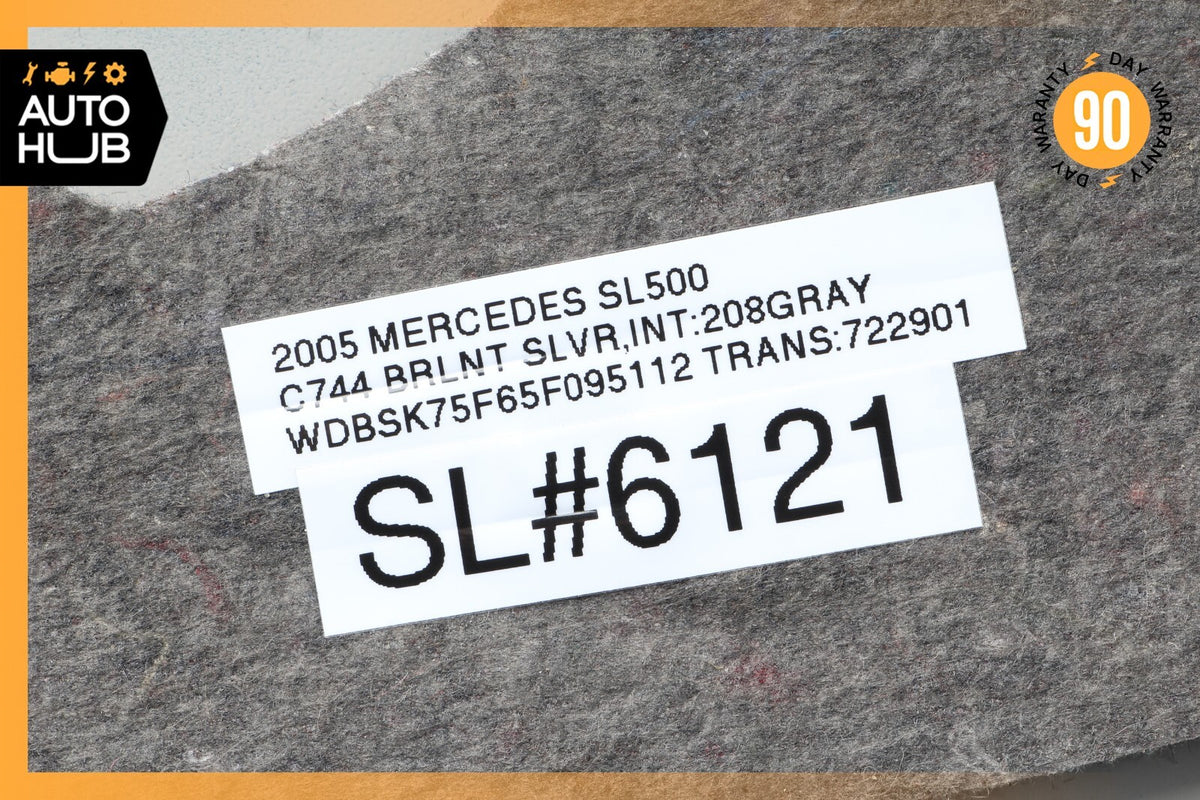 Mercedes R230 SL500 SL55 AMG Right Side Dashboard Dash Trim Panel Cover OEM - photo 12