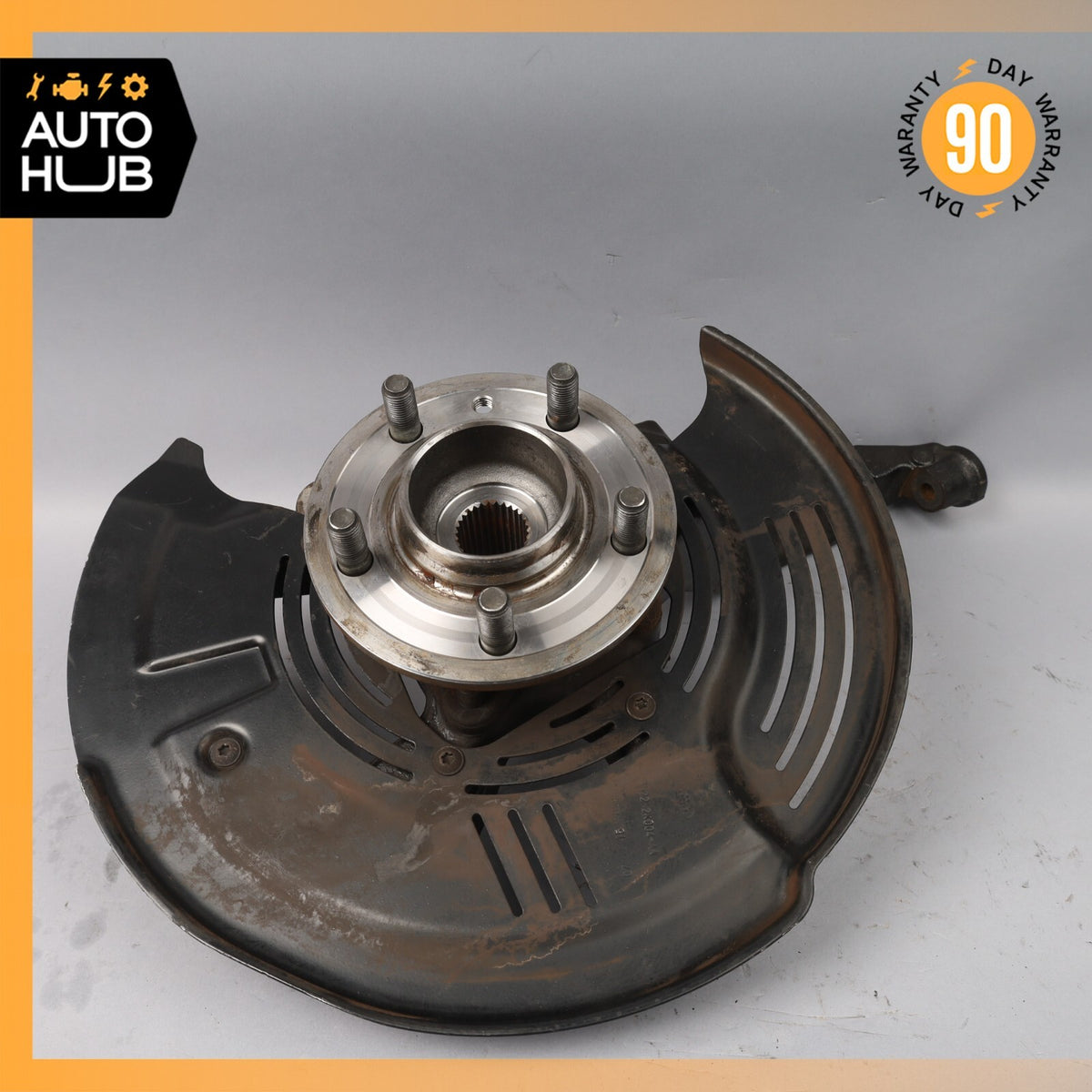 14-16 Land Rover LR4 HSE Front Right Side Spindle Knuckle Hub OEM 86k - photo 2