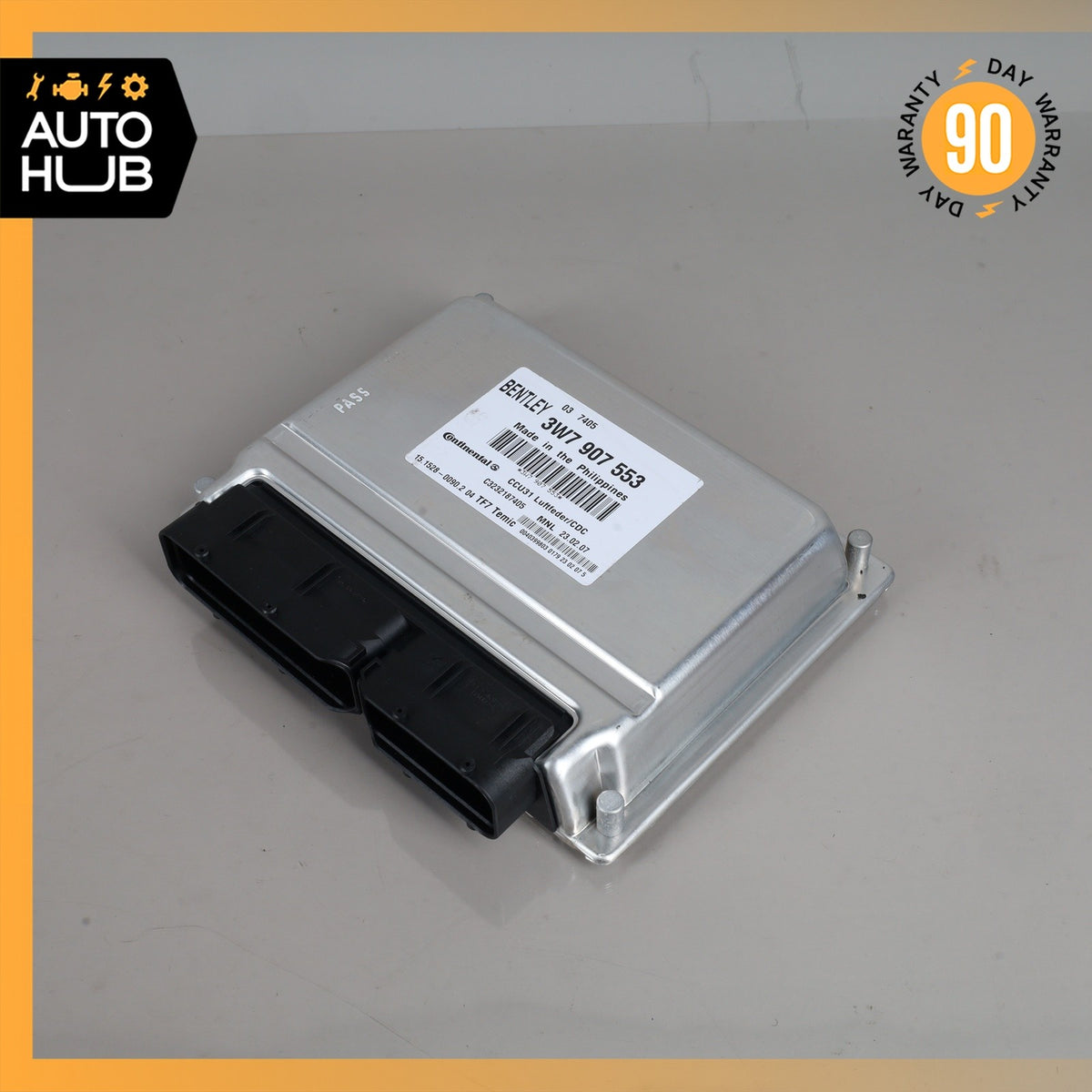07-11 Bentley Continental GTC Convertible Air Suspension Control Module OEM 40k - photo 2