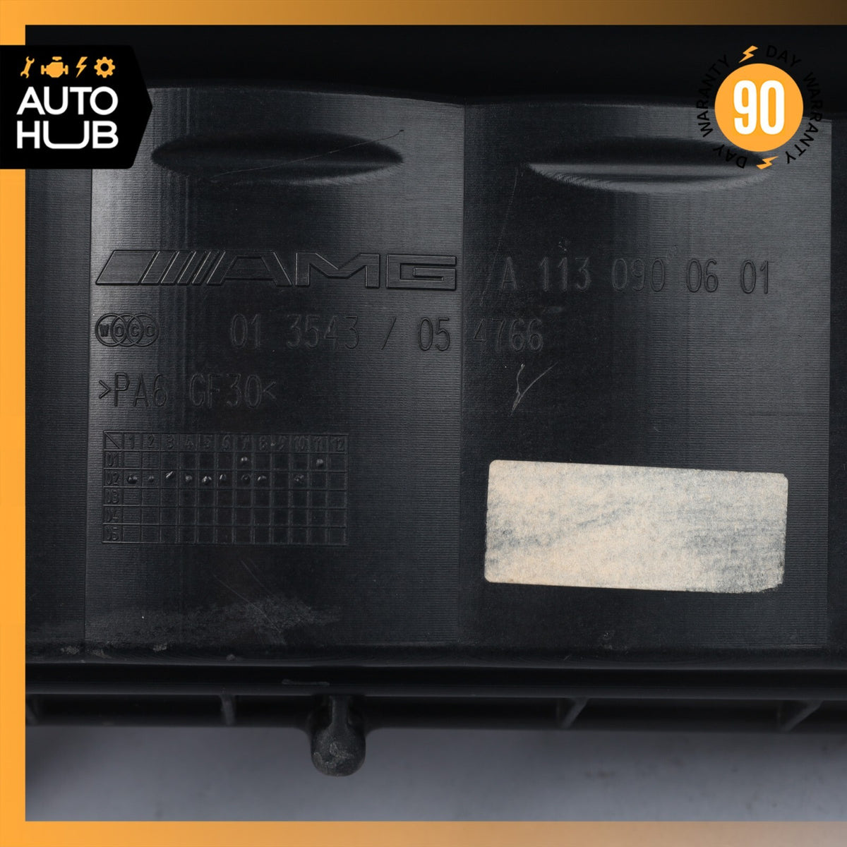 03-08 Mercedes W215 CL55 CLS55 AMG Engine Air Intake Filter Right 1130900601 OEM - photo 13