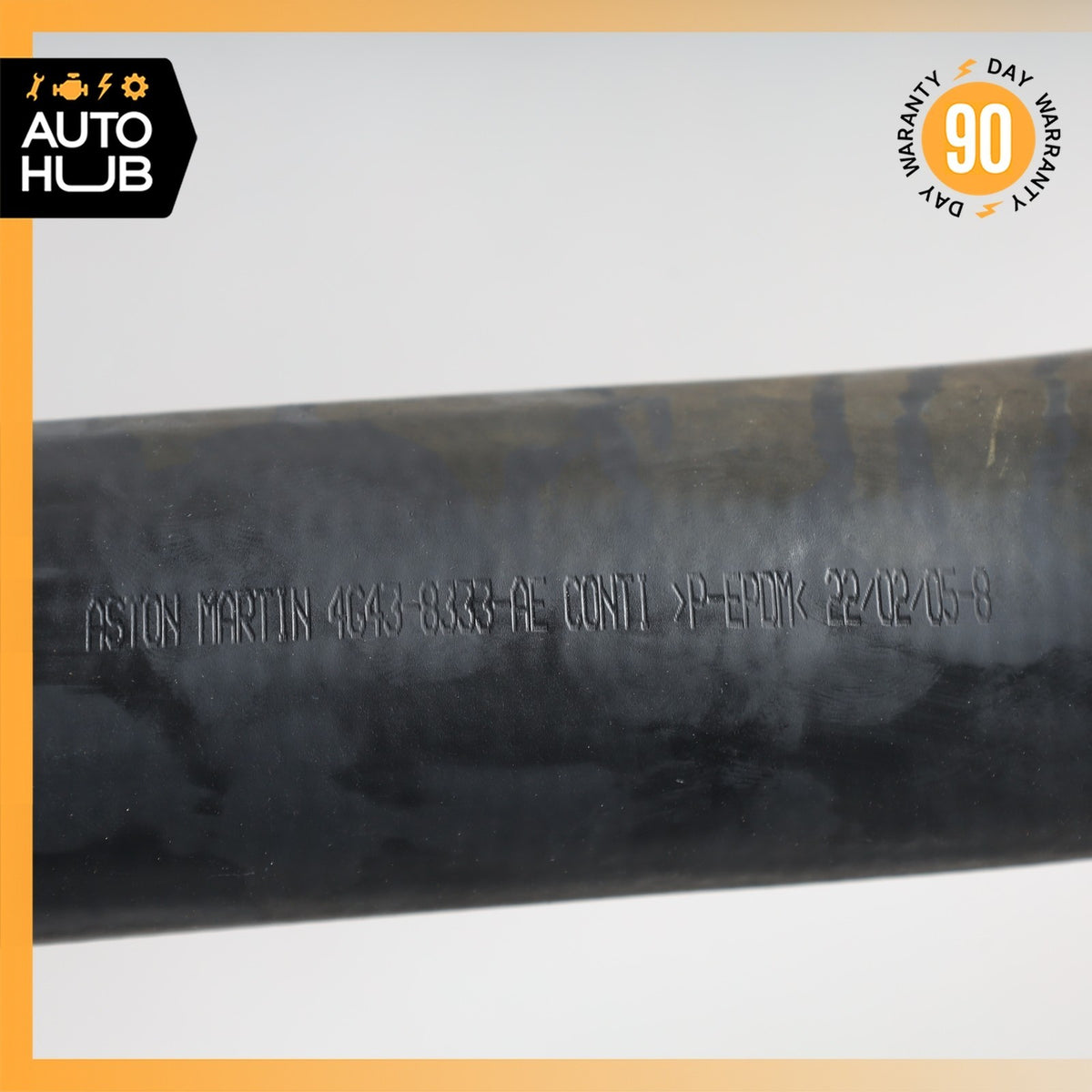 Aston Martin DB9 Engine Motor Water Cooling Pipe 4G438333AE OEM 34k - photo 9