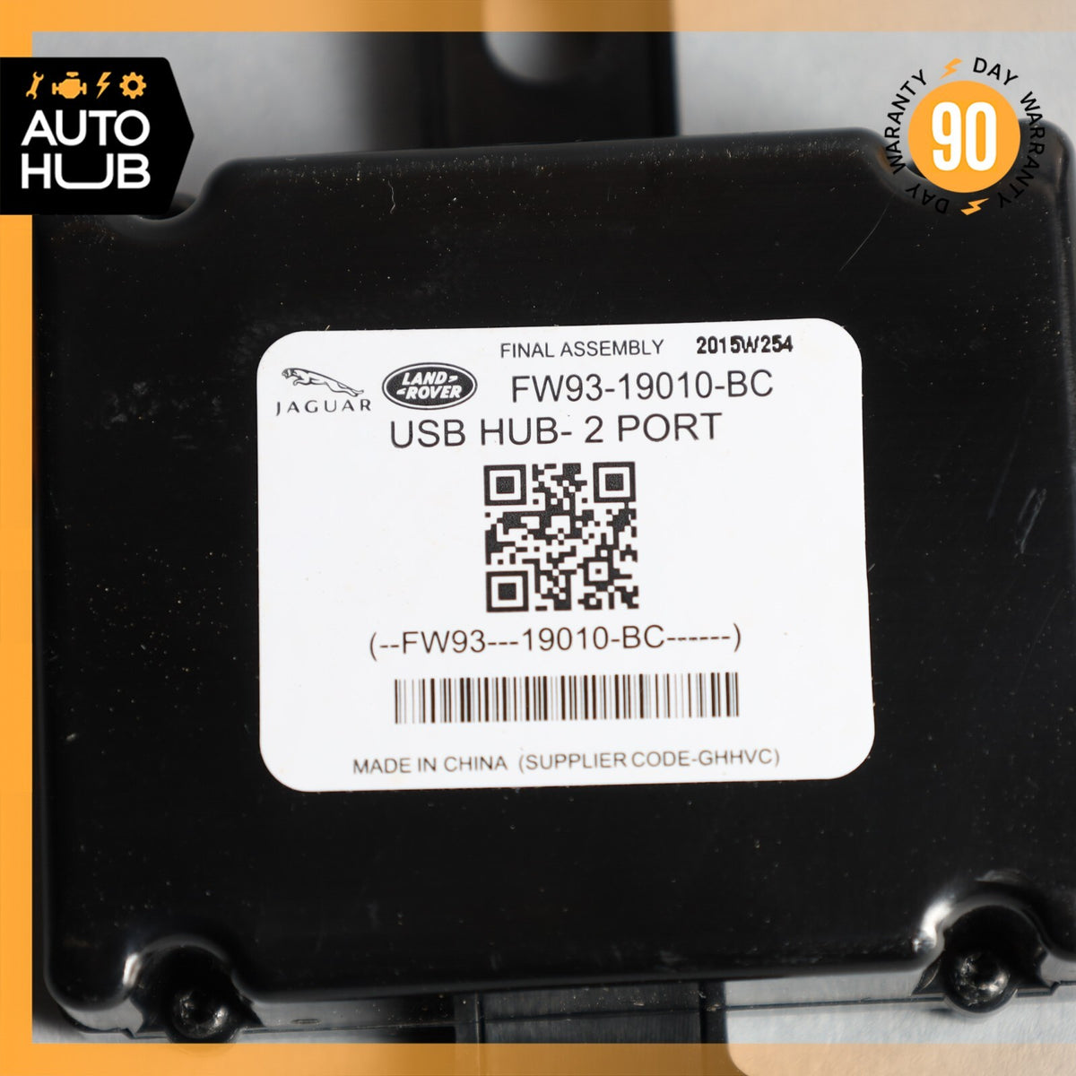 2016 Jaguar X351 XJ USB Hub Auxiliary Jack 2-Port Control Module OEM 37k - photo 7