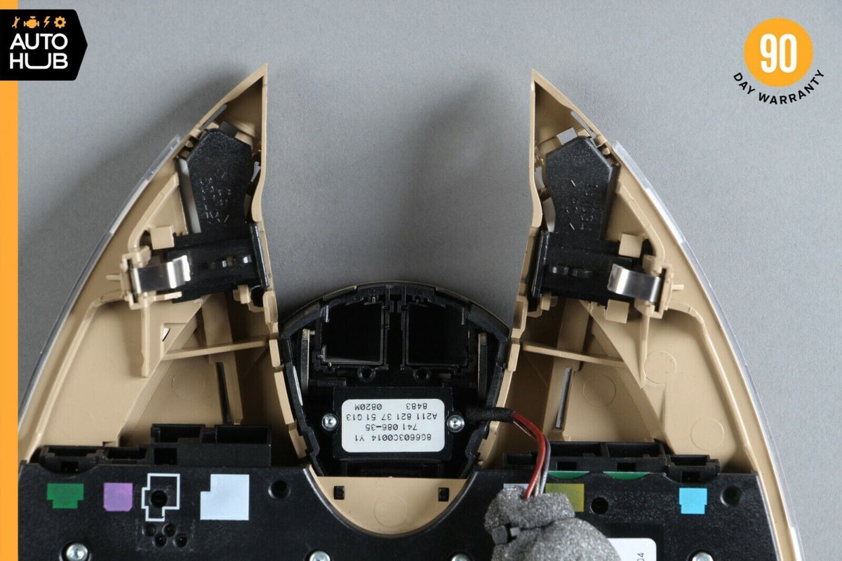 07-09 Mercedes W211 E320 E550 E63 Front Overhead Dome Light Beige 2118200223 OEM - photo 10