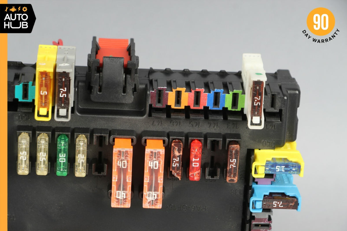 07-09 Mercedes W221 S550 CL550 S400 Rear Trunk Fuse Box Module 2215402550 OEM - photo 7