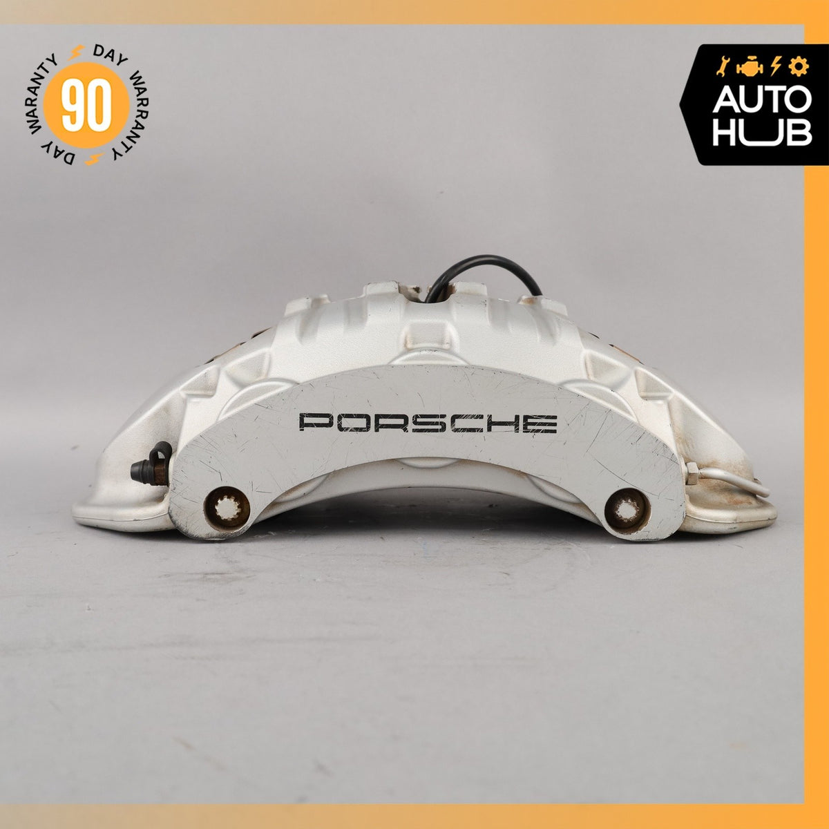 10-23 Porsche Macan Cayenne Panamera Front Brake Calipers Set 7PP615123 OEM - photo 3