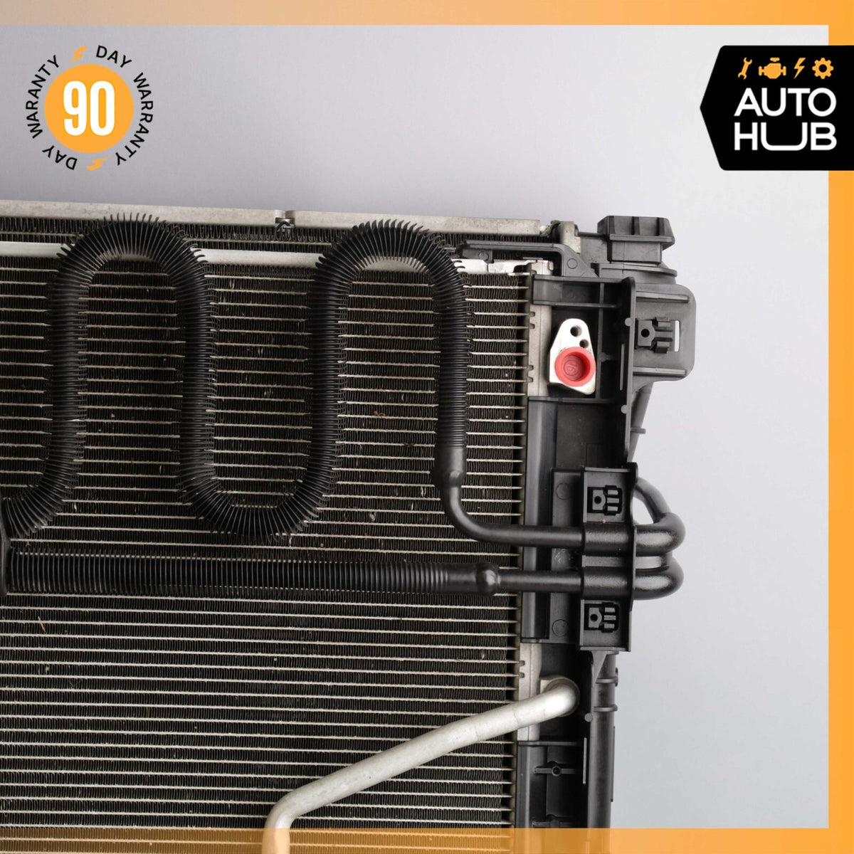 Mercedes W207 E350 E400 Engine Water Cooling A/C Condenser Radiator OEM 99k - photo 13