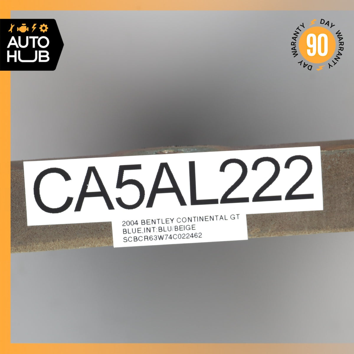 03-10 Bentley Continental GT Coupe Rear Left Interior Shelf Cover Trim OEM 36k - photo 17
