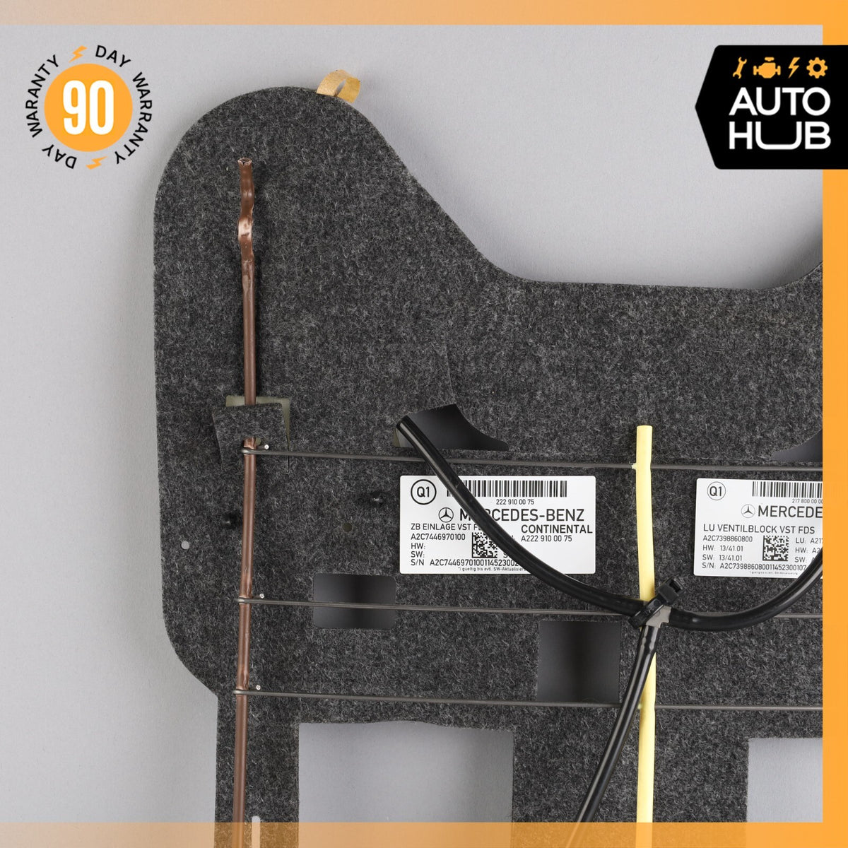 Mercedes W222 S600 S550 Front Left or Right Top Upper Seat Bladder Bolster OEM - photo 9