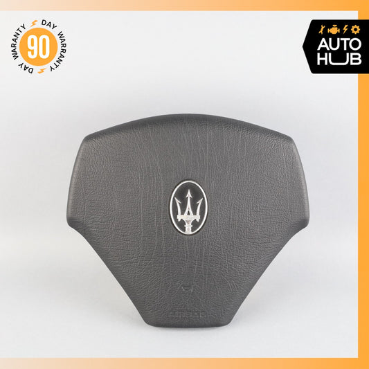 03-13 Maserati Quattroporte M139 Steering Wheel Air Bag Airbag Black OEM 71k - photo 1