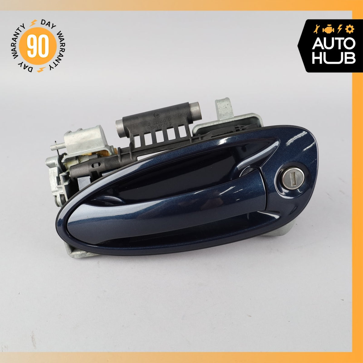 10-16 Porsche Panamera 970 Front Left Driver Exterior Door Handle Blue OEM - photo 1