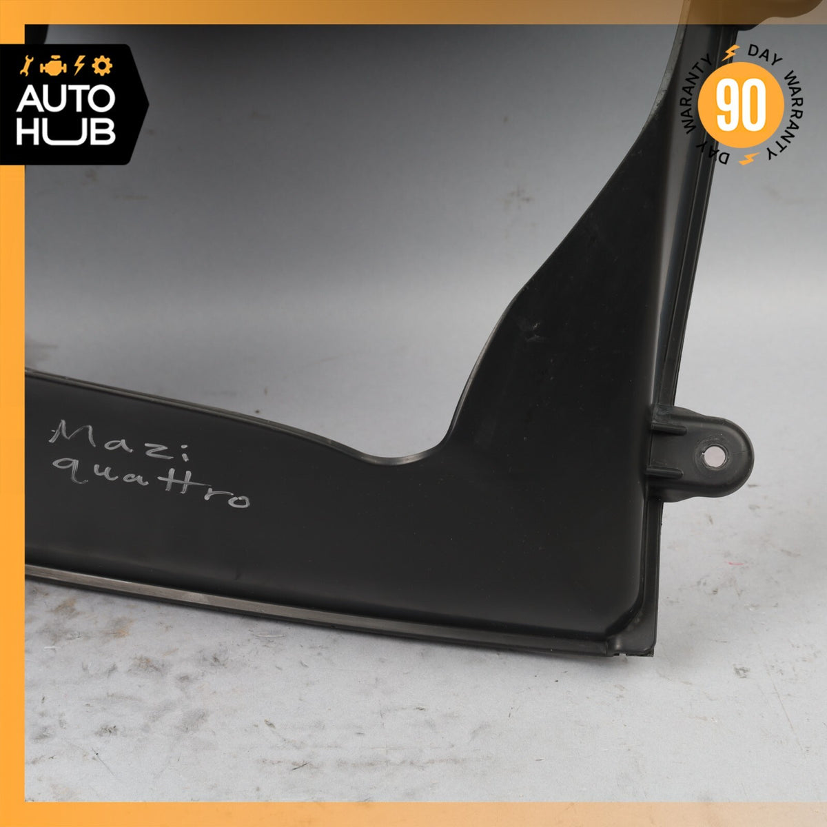 2014 Maserati Quattroporte Front Left Side Intercooler Duct Shroud 670002899 OEM - photo 3