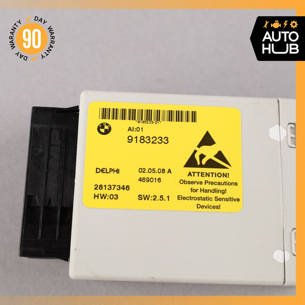 BMW E60 535i 545i 550i Center Console Switch Cluster Control Module OEM - photo 9