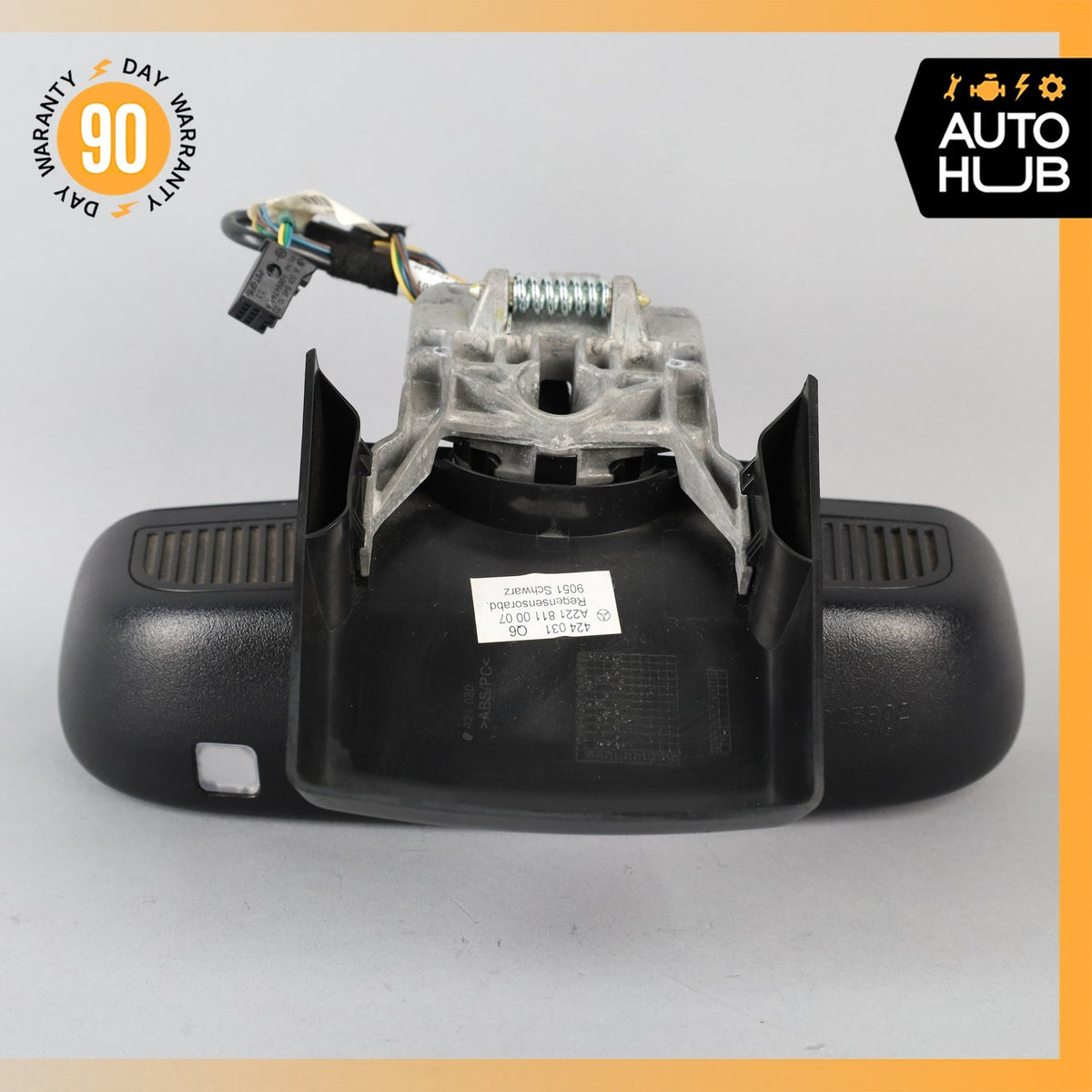 07-09 Mercedes W221 S63 S65 AMG S600 Interior Rear View Mirror Black OEM - photo 8