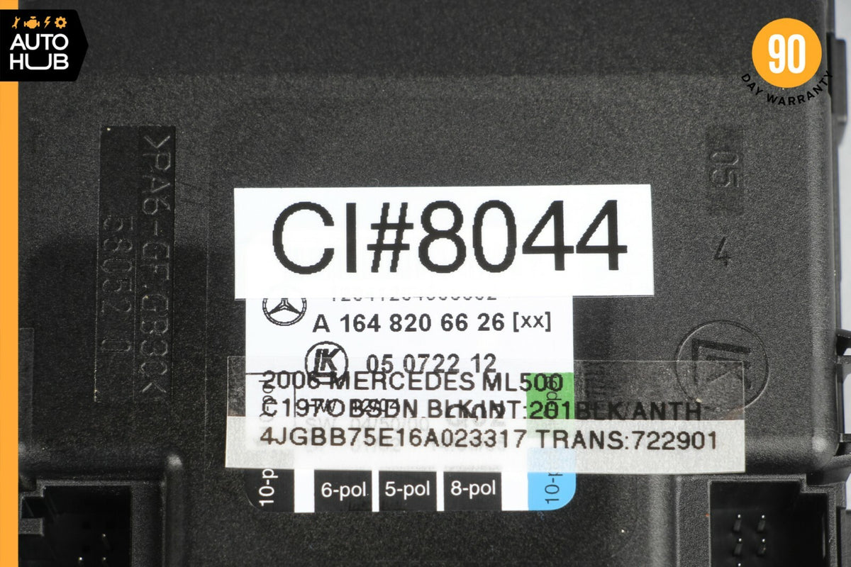 06-13 Mercedes W164 ML500 GL320 R350 Front Right Side Door Control Module OEM - photo 8