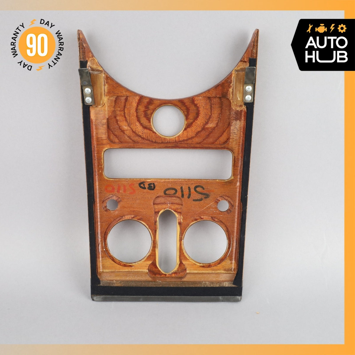 99-04 Bentley Arnage Rear Center Console A/C Air Vent Trim Panel Wood OEM 30k - photo 17