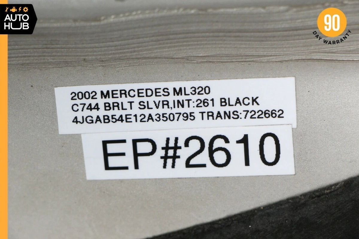98-05 Mercedes W163 ML320 ML430 ML350 Hood Panel Assembly Silver OEM - photo 12