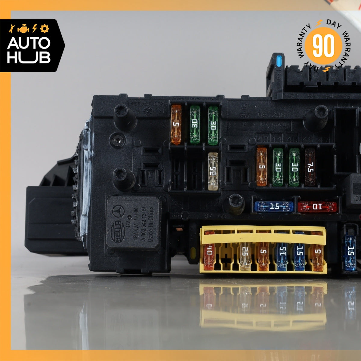 10-18 Mercedes W212 E350 CLS63 AMG Rear SAM Module Relay Fuse Box 2129060505 OEM - photo 3