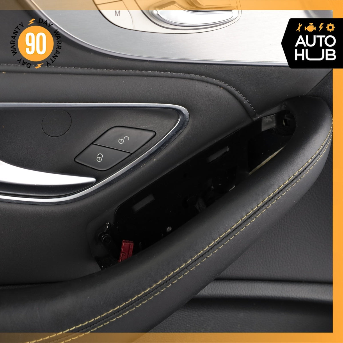 17-23 Mercedes W205 C63 AMG C300 Front Left Side Interior Door Panel OEM 43k - photo 11