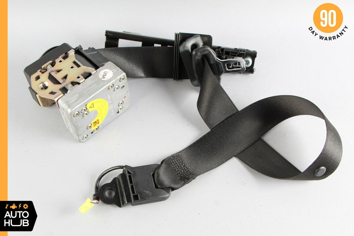 05-07 Mercedes W203 C230 C320 Front Right Side Seat Belt Seatbelt Black OEM - photo 6