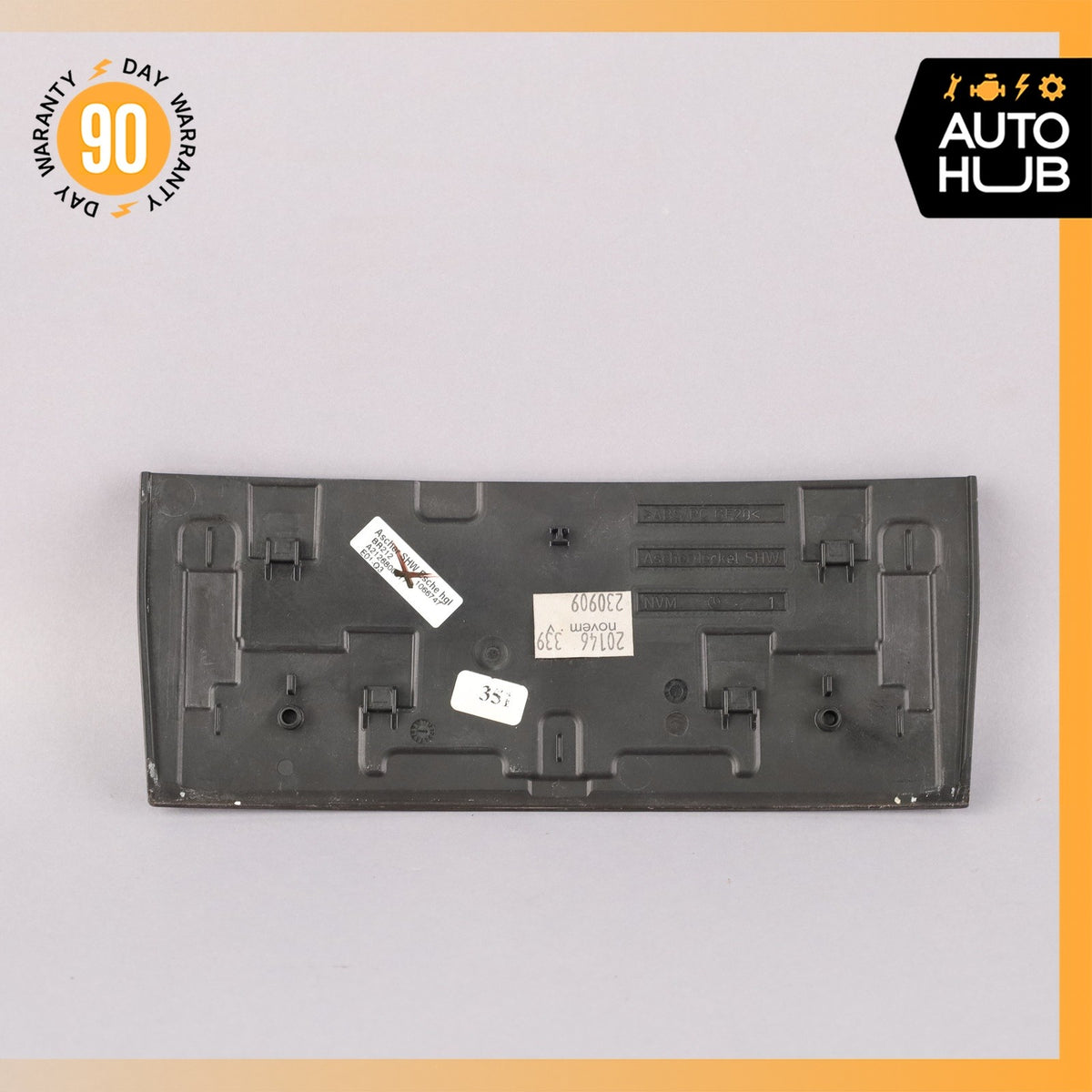 10-13 Mercedes W212 E350 E550 Front Center Console Cover Panel Trim Wood OEM - photo 5