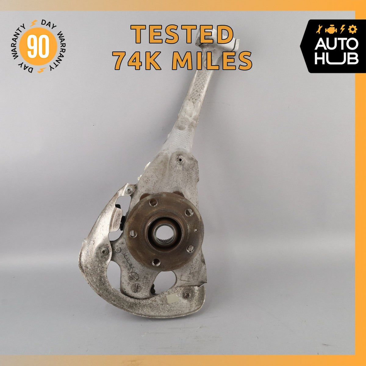 15-25 Porsche Macan 95B S GTS Front Left Side Spindle Knuckle 95B407253F OEM 74k - photo 1