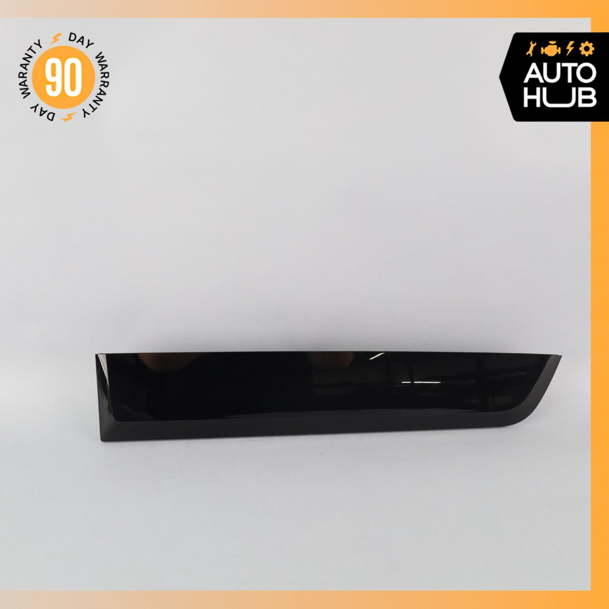 Porsche Panamera 971 Front Dashboard Right Cover Panel Molding Piano Black OEM - photo 1