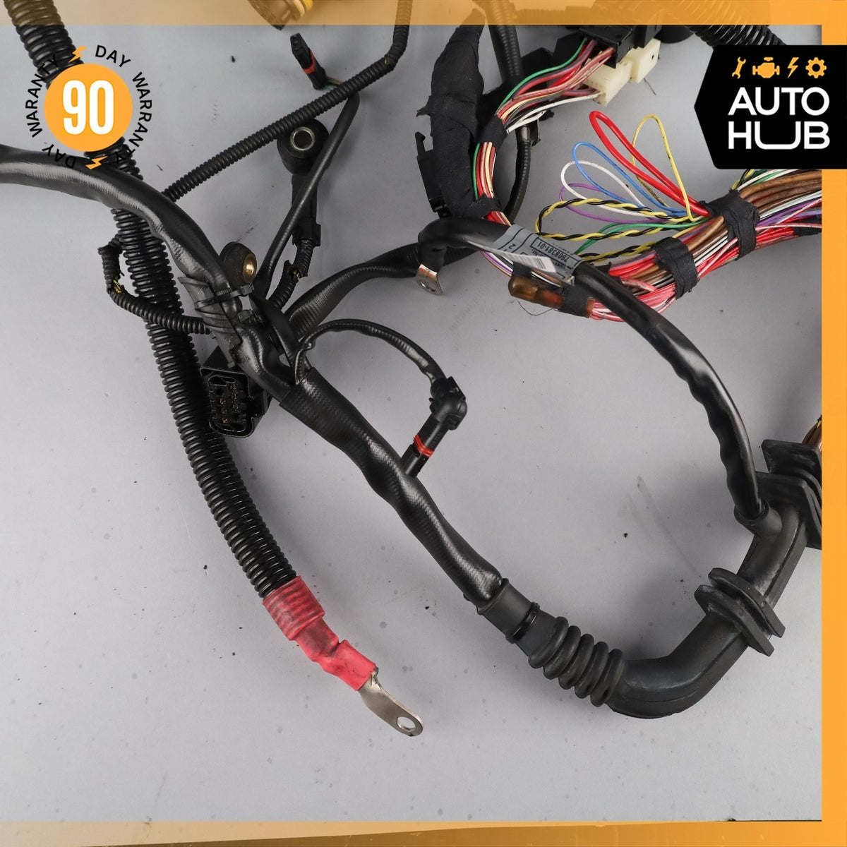 10-11 BMW E70 X5 X6 N63 4.4L V8 Engine Motor Wire Wiring Harness 7601309 OEM - photo 3