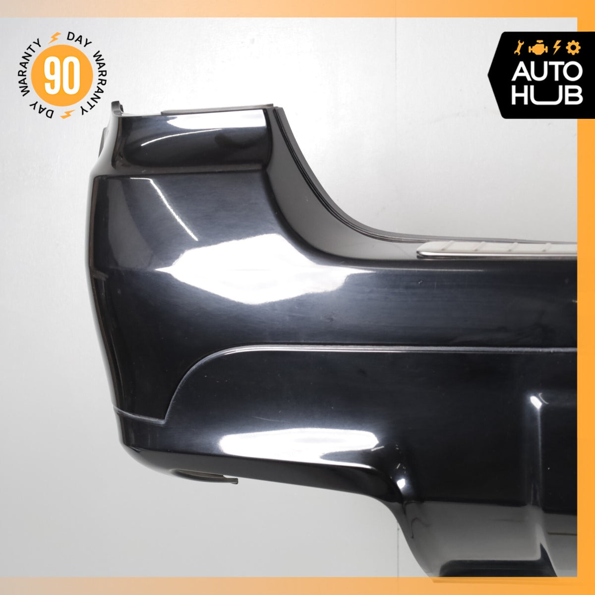 07-08 Mercedes W164 ML63 AMG Sport Rear Bumper Cover Assembly Black OEM - photo 3