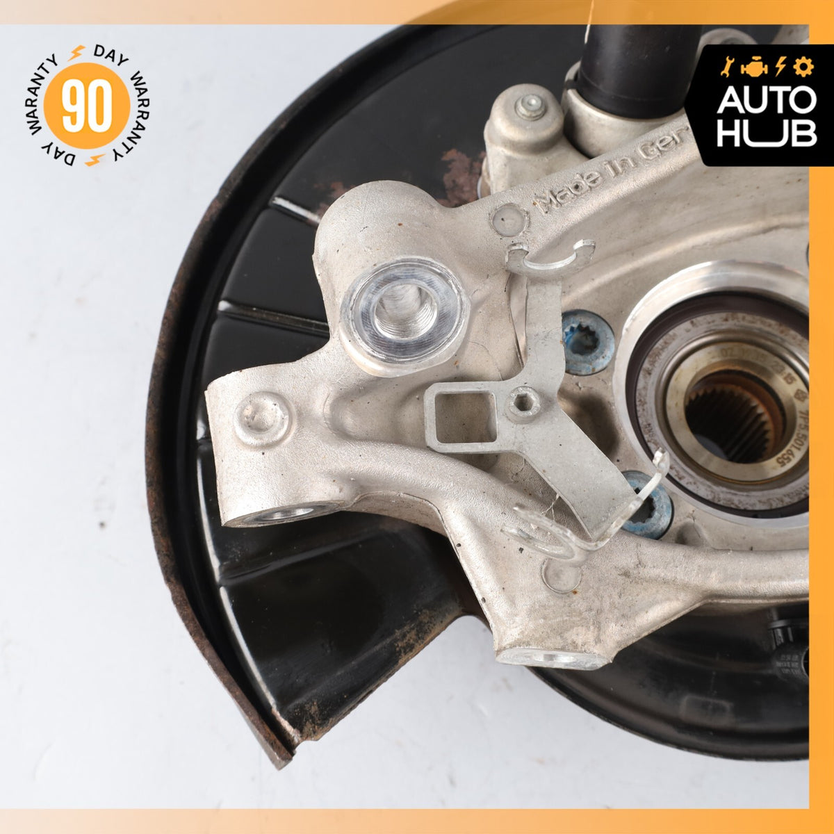 15-18 Porsche Cayenne 958 E-Hybrid Rear Right Side Knuckle Spindle OEM - photo 8