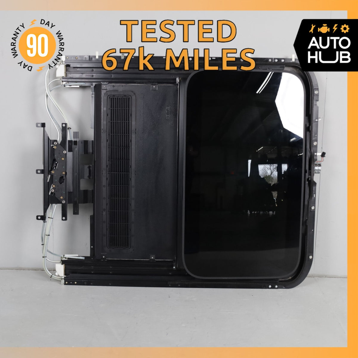 Bentley Continental Flying Spur Top Upper Sun Roof Sunroof Glass Rail Frame OEM - photo 1
