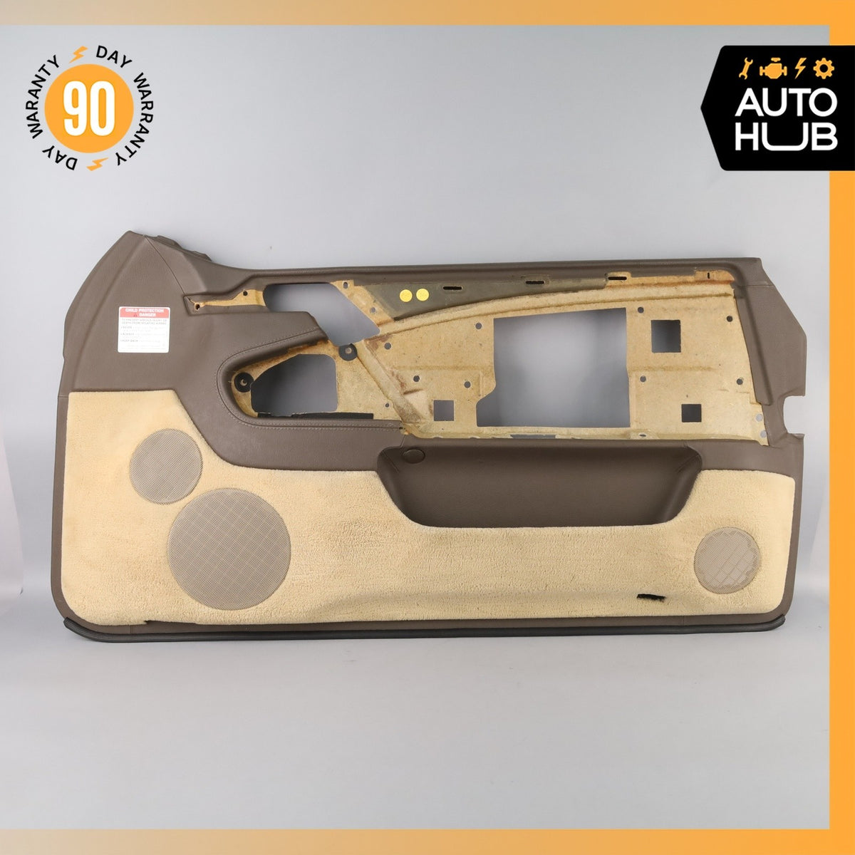 97-99 Mercedes W140 CL600 S500 Front Right Interior Door Panel Exclusive OEM - photo 1