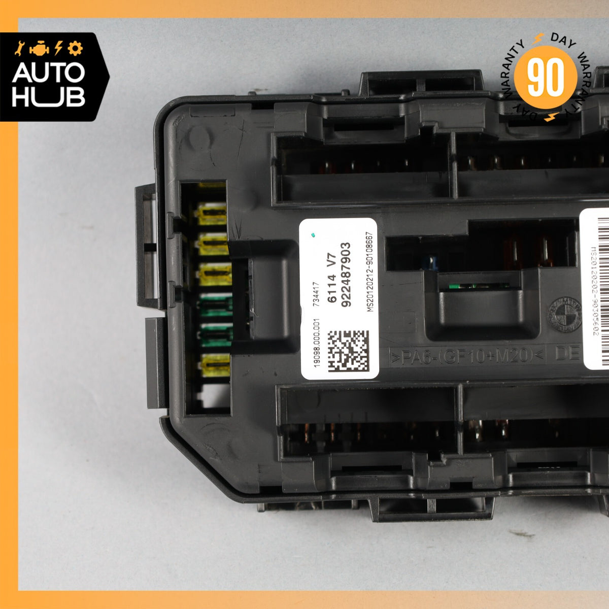 2012 BMW F30 328i Front Fuse Box Distribution Box 9224879 OEM - photo 5