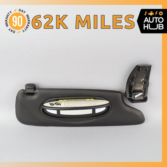 06-12 Porsche Boxster 987 Right Side Sunvisor Sun Visor Black 98773103211 OEM - photo 1