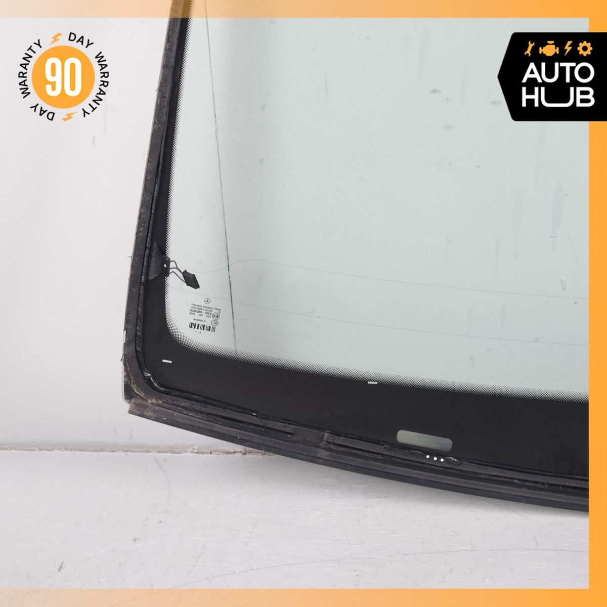 09-12 Mercedes R230 SL550 SL600 SL63 Front Windshield Wind Shield Glass OEM 62k - photo 15
