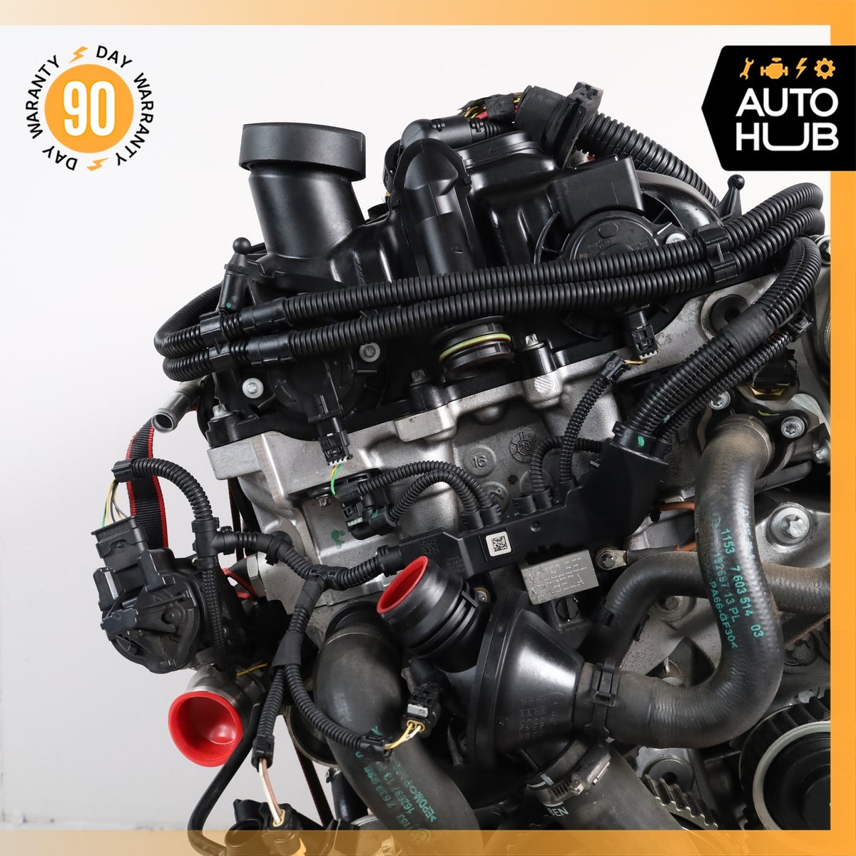 12-18 BMW F15 X5 40e 228i 528i AWD 2.0L N20 Engine Motor Assembly w/ Turbo OEM - photo 16