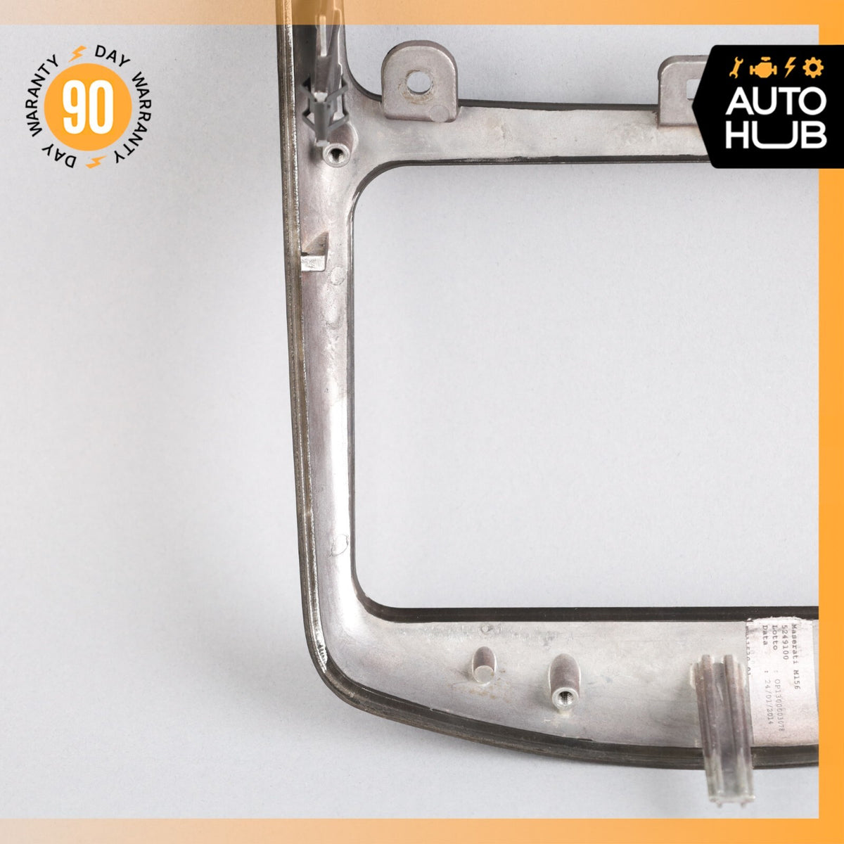14-23 Maserati Quattroporte S Q4 M156 Rear Center Console Trim Plate OEM - photo 11